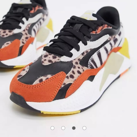 puma rsx animal print